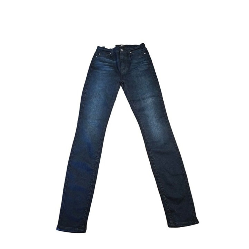 7 Fam High waisted Jeans size 26 High waisted skinny indigo New Luxe